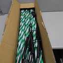 9FT Christmas Inflatables Archway with Santa Claus, Snowman & Gingerbread Man, Christmas Inflatable Outdoor Decorations with LED Lights, Large Blow Up Yard Decor for Xmas Garden Lawn