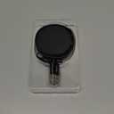 AGVEE 1.6ft Fixed / 2.3ft Extend USB-A to C Charger Cable Mountable One Way Retractable 2.4A Fast Charging Cord, Pocket-Sized for iPhone 16 15, Samsung, Android, Desk Organizer, Black