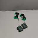 St. Patrick's Day Green String Lights，2 Pack 17.8 Feet 50 LED Battery Operated Mini String Lights with 8 Modes Waterproof for Outdoor Indoor Patio Xmas Tree Holiday Party Christmas Show