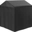 Outdoor Playhouse Cover, 57" L x 57" W x 63" H, Backyard Wooden Playhouse Waterproof Cover for Garden Cottage, Rain and Sun Resistant