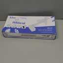 Hibbent Bidet Attachment for Toilet, Non-Electric Dual Nozzle for Frontal & Rear Wash, Adjustable Water Pressure Control, Fresh Water Bidet Toilet Seat, Self Cleaning Water Sprayer, White (Chrome)