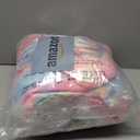 Glow in The Dark Wearable Blanket Hoodie for Adults Sherpa All Patterns Oversized Sweatshirt Blanket with Pockets Cute Gifts for Women Rainbow, Size: Adult