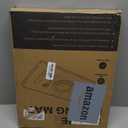 Large Stone Dish Drying Mat for Kitchen Counter, 2 PCS Quick Dry Stone Mats, Foldable Water Absorbing Diatomaceous Earth Drying Dishes Pad for Countertop Bottle Utensil Cup(Yellow White 24"x16"&8"x4")