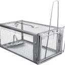 Rat Chipmunk Trap Humane Live Mouse Vole Cage Trap