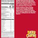 Lucky Charms Gluten Free Cereal with Marshmallows, Limited Edition Jumbo Rainbows, Kids Breakfast Cereal, Made with Whole Grain, Family Size, 18.6 oz BB Date: JUN/13/2026