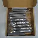 Ravinte 10 Pack 3 Inch Square Cabinet Handles - Matte Black Drawer Pulls, Kitchen Cabinet Hardware