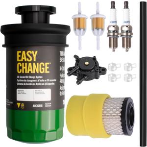 AUC13705 Home Maintenance Service Kit  Compatible with JD E120, E130, E150, S120, S130 & 100 Series Lawn & Garden Tractors (With engine oil included)