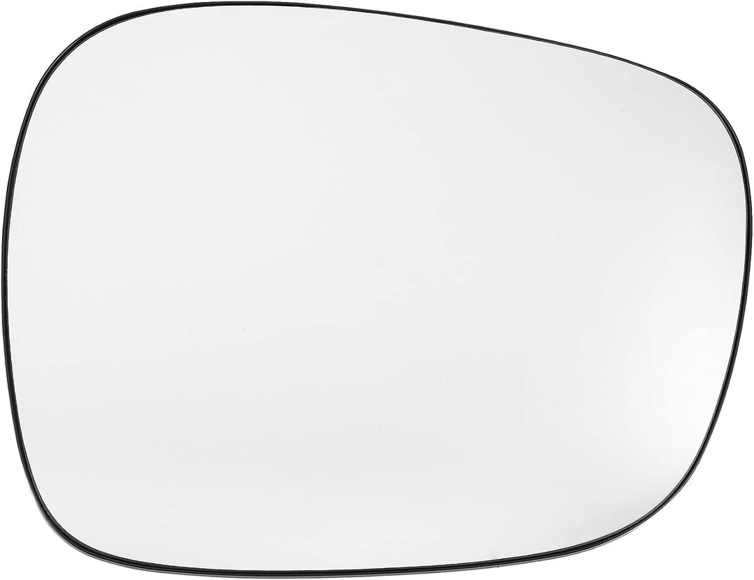 ACROPIX Car Rearview Passenger Side Heated Mirror Glass Replacement W/Backing Plate Fit for BMW X3 - Pack of 1 White Glass