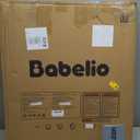 Babelio Baby Gate for Doorways and Stairs, 26-40" Auto Close Dog Gate, PressGuard C5, Easy-Install Pressure Mounted Satey Door, No Drilling Safety Gate for Child and Pets, Black