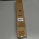 Hei!Dear Blackout Curtain Rod for Windows 36 to 72 inch (3-6Ft), Wrap Around Room Darkening Curtain Rods, 5/8" Samll Adjustable Modern Decorative Window rod,Silver