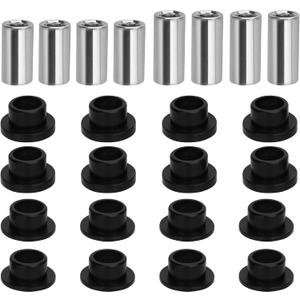 JERBOR 16Pcs Front & Rear Shock Absorber Bushings Sleeve Kit Fit for Polaris Ranger 500 570 700 800 900 1000 Diesel PRO XD