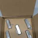 BlueStars [Upgraded] W11159630 W11023139 Surface Burner Knob Control Knob Compatible with Whirlpool Gas Range - Replaces KIP 5T09 AP6284486 4813782 PS12347845 - Stainless Steel - Pack 5