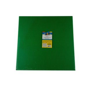 Strictly Briks Classic Baseplates, 100% Compatible with All Major Brands, Green, 4 Pack, 16x16 Inches