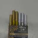 ARTISTRO 6 Acrylic Gold & Silver Paint Pens - 0.7mm Extra-Fine Markers - Great for Greeting Cards, Ornament Decor, & More