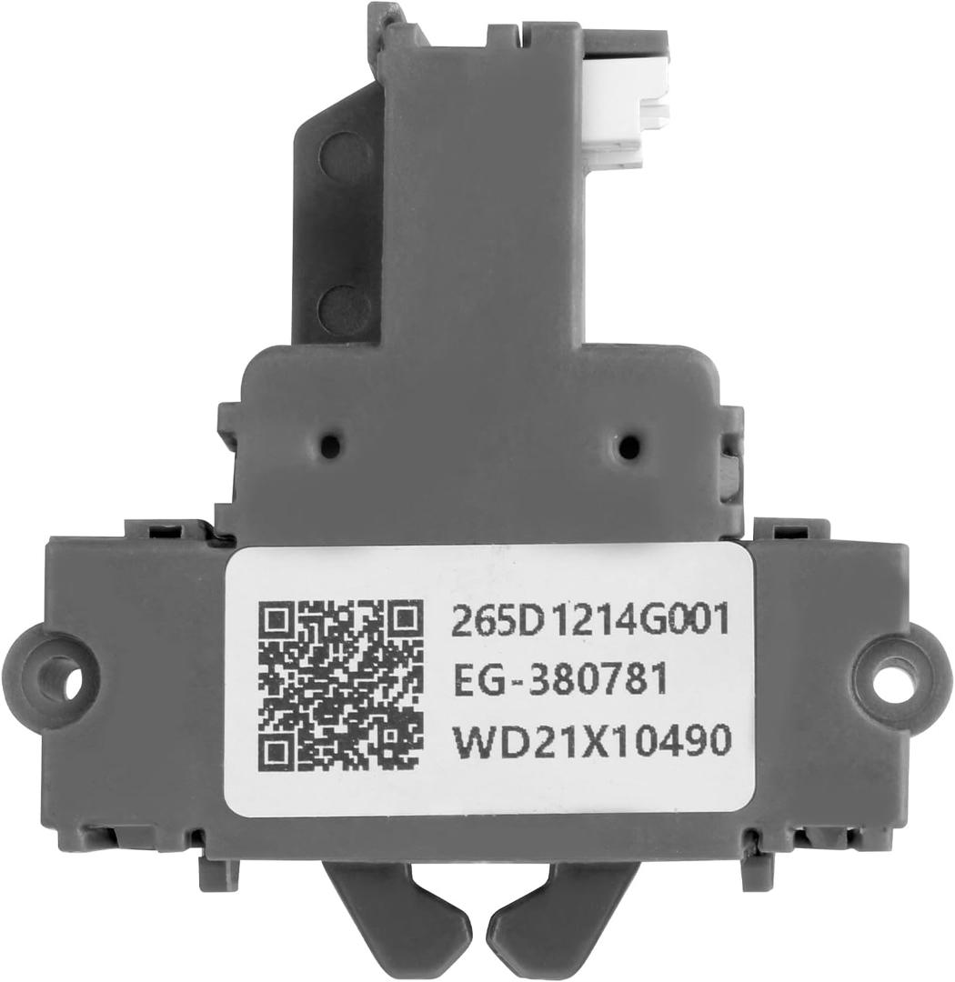 WD21X10490 265D1214G001 Dishwasher Door latch Replacement for GE Caf/Haier Dishwasher Door Lock Replacement PS6447681, AP5668411, EAP64476811, 20152933007, EG-380781