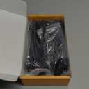 EZDIY-FAB PSU Cable Extension Sleeved Custom Mod GPU PC Power Supply Soft Nylon Braided with Comb Kit 24PIN/8PIN to 6+2Pin/ 8PIN to 4+4PIN-30CM 300MM - Black