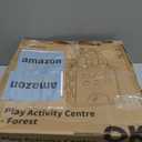 TOOKYLAND 5 in 1 Activity Center, Wooden Large Activity Play Cube 23"X13"X13", Wooden Learning Puzzle Toy for Toddlers, with Animal Friends, Shapes, Mazes, Shape Sorter