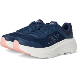 Skechers Women's Max Cushioning Endeavour Canova Sneaker (8.5, Navy/Pink)