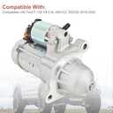 438000-3950 Starter Compatible with Ford F-150 V8 5.0L 2018-2020JL3T-11000-AB JL3Z-11002-A 0-986-UR1-904