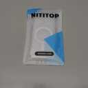 NITITOP for iPhone 13/14 Case Cute Heart - White Heart