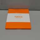 TUCCH Wallet Case for iPhone 17 Pro Max (6.9") 2025, 3 Credit Card Slot | RFID Blocking | Stand | PU Leather | Protective Flip Folio Cover | Shockproof TPU Interior Shell | Deep Red