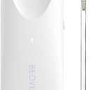 Heated Eyelash Curler  Fast 8-Second Heat for Long-Lasting Curls  Portable Rechargeable Heated Lash Curler, Safe & Effective Eyelash Curlers for All-Day Volume and Lift (1WHITE)