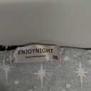 Ekouaer Pajama Top for Women Lounge Short Sleeve Top, Soft Sleepwear, 2XL