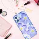 Ratcase Magnetic for iPhone 16 Plus Case Cute for Women, [Compatible with Magsafe][Drop Protection] Flower Slim Oil Painting Printed Girly Phone Case for iPhone 16 Plus
