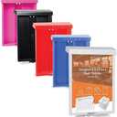 SOURCE ONE Outdoor Real Estate Style Brochure Holder Color Variety White, Black, Red, Pink & Blue Available (1 Pack)