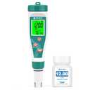 Pool Salinity pH Tester Hydrogen Water Tester, 7 in 1 pH Salt ORP H2 TDS EC Temp Meter for Salt Water Pool, Hydrogen TDS PPM Tester for Drinking Water, pH EC ORP Meter for Hydroponic Water