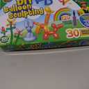 Learn & Climb DIY Balloon Animal Kit for Beginners. Fun Twisting & Modeling Activity for Party. Makes 30+ Sculptures, Pump and Manual Included. Gift for, Teens Boys and Girls. 120 Pieces.