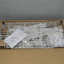 Ulif U5 Over the Washer and Dryer Storage Shelf, Laundry Room Space Saver Bathroom Storage and Organizer Rack for Hanging Towels and Drying Clothes with 5 Wire Shelves, 58.2"W x 13.4"D x 77.5"H, White