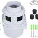 VIWINVELA 2026 Exclusive 3-in-1 Indoor Dryer Vent Kit - Dryer Lint Catcher Box Water Filter Bucket - Indoor Dryer Lint Trap for Electric Dryer | White No Duct Included