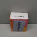 Rose Shadow LED Flameless Candles, 6PCS Romantic Battery Operated Candles Led Pillar Candles for Valentines Anniversary Wedding Christmas Decorations(White, D 2.5" x H 7.2")