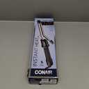 Conair Instant Heat 3/4-Inch Curling Iron, -inch Barrel Produces Tight Curls, Hair Curler for Short to Medium Hair, 25 Heat Setting Hair Curling Iron, Black