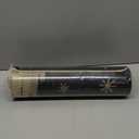 Artoid Mode Let It Snow Snowflake Snowman Light Christmas Decorative Kitchen Mats Set of 2, Home Party Low-Profile Kitchen Rugs - 24x35 and 24x59 Inch (Black)