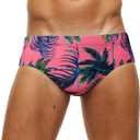 TYR Men's Durafast Elite Racer Brief Swimsuit, 36