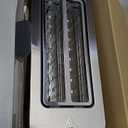 Mueller UltraToast Full Stainless Steel Toaster 4 Slice, Long Extra-Wide Slots for Bagels and Waffles, 6 Browning Levels, LED Display, Cancel/Defrost/Reheat Functions & Removable Tray, Kitchen Gadgets