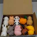 V-Opitos 10 Pack Farm Animal Matching Toys, Montessori Gifts for 1-3 Year Old Toddlers