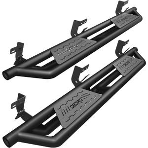 oEdRo 6.5'' Running Boards Compatible with 2009-2018 Dodge Ram 1500 (Incl. 2019-2024 Classic), 2010-2026 Ram 2500/3500 Crew Cab ONLY, Textured Black Side Step Rails Nerf Bars