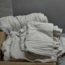 CozyLux King Size Comforter Sets - 7 Piece Bed in a Bag Beige Comforter Set with Sheets Luxury Bed Set All Seasons, Soft Bedding Set with Down Alternative Comforter, Sheets, Pillowcases & Shams