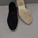 Suede Loafers for Men Slip-On Casual Dress Shoes Lightweight Walking Moccasins with Comfort Sole for Office Work Daily Travel Shoes, Size 8