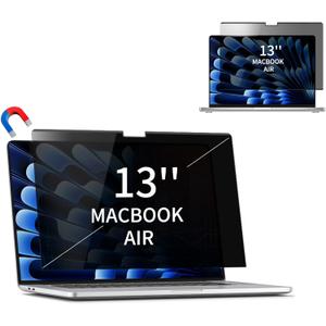 Seorsok Magnetic Privacy Screen for MacBook Air 13 Inch(2018-2021, M1),Removable Privacy Filter Matte Anti Glare Blue Light Protector, Privacy Screen Anti Peeping for Mac Laptop Computer