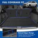 Mixsuper Cargo Liner for Mercedes-Benz GLE Class 2020-2026, All Weather Trunk Mat Backrest Mat TPE Back Seat Cover Protector for GLE SUV 5 Passenger Accessories