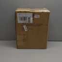 Fiqevs 3 Globe Mid Century Modern Floor Lamp for Living Room, Gold Floor Lamp with Frosted Glass Shade and LED Bulbs, Warm Light Standing Tall Pole Lamp for Bedrooms, Office - Antique Brass