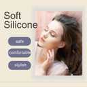 Elate Fashionable Customizable Silicone Ear Plugs with 3 Interchangeable Color Rings - Stylish Hearing Protection for Sleep, Study, Travel, Autism, ADHD, Concerts & Swimming - Grey (1 pair (Pack of 1))