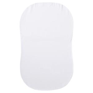 HALO BassiNest Fitted Sheet  100% Organic Cotton, Soft and Breathable Bassinet Sheet for Babies, 30 x 16 Pre-Shrunk Sheet, White Organic
