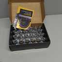 MIKKUPPA 32pcs M14x1.5 Lug Nuts - Replacement for Chevy Silverado GMC Sierra Ram 2500 3500 Factory OEM Wheel, Chrome 1.75" Height 7/8" Hex Closed End One-Piece Design Tire Lug Nuts 611-236 9596070