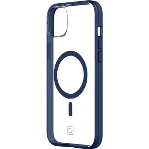 Incipio AeroGrip Series Protective Case with MagSafe for iPhone 14 – Slim Design, 16-Foot Drop Protection, Ergonomic Grip, Scratch-Resistant, Durable and Stylish iPhone Cover – Navy/Clear