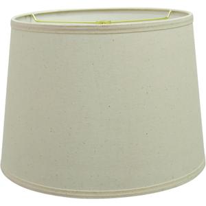 Aspen Creative 32319 Transitional Hardback Empire Shaped Spider Construction Lamp Shade in Ivory, 14" wide (12" x 14" x 10"), 14 inches wide x 10 inches high
